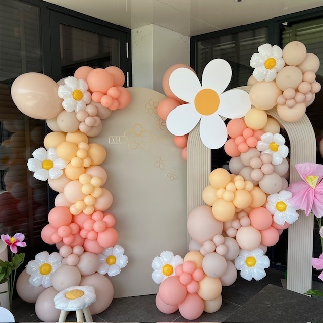 Organic ballondecoratie