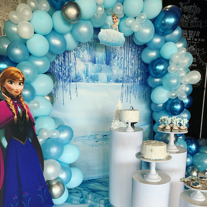 Ballonnenboog Frozen , prijs op aanvraag